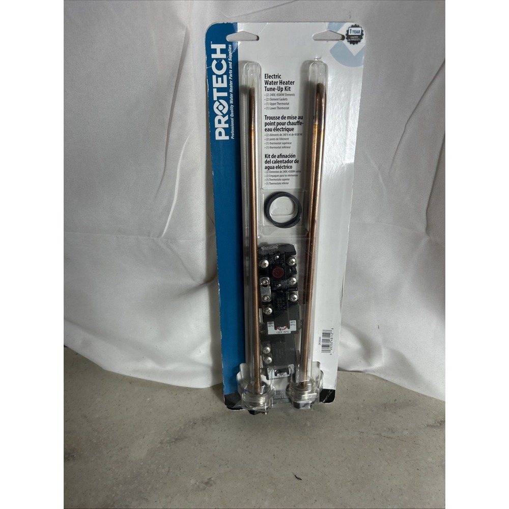 Protech Electric Water Heater Tune-Up Kit New! Elements, Thermostats Gaskets